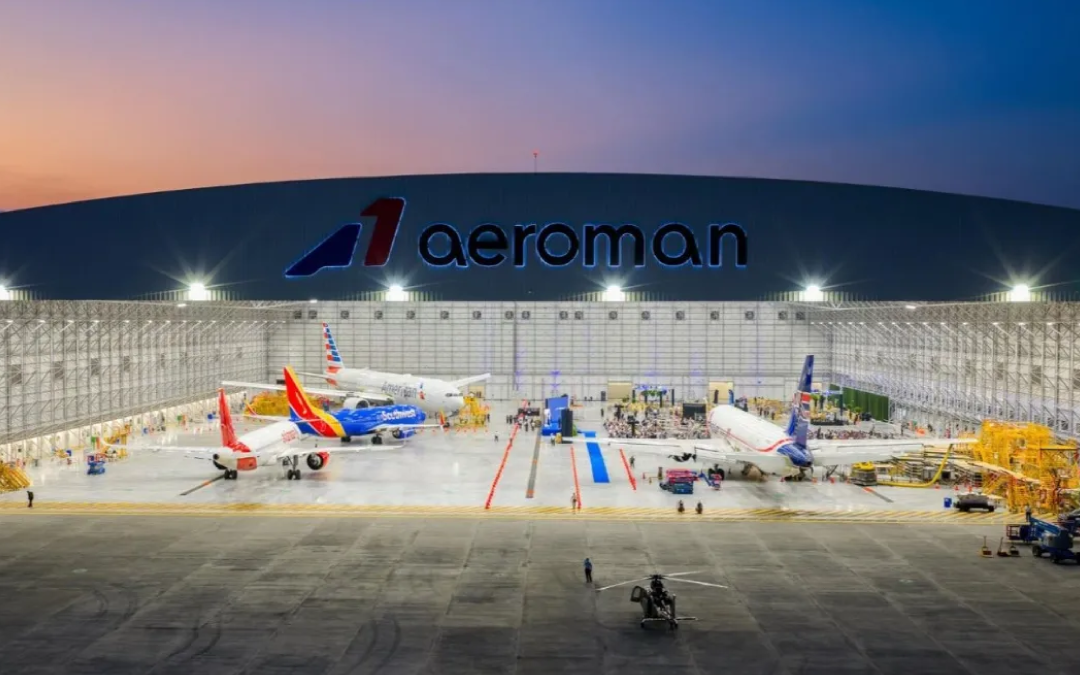 Aeroman inaugura el séptimo hangar de su centro de mantenimiento en El Salvador: lo califican como el «más grande del mundo»